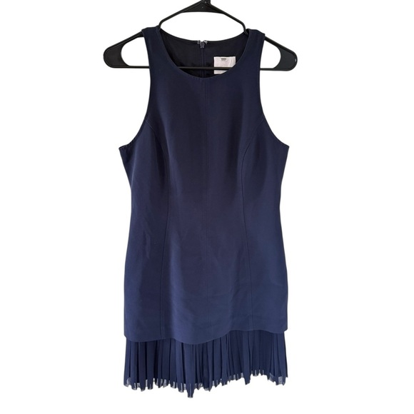 Cinq a Sept Navy Catriona Dress - Picture 2 of 8